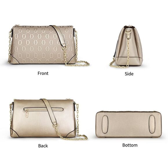 Mini Textured Backpack For Compact Backpack Bag Sleek Bag Travel Daypack - Picture 5 of 8